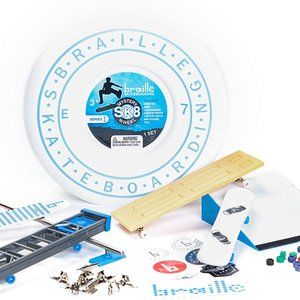 Braille Skateboarding SK8 Mystery‎ Wheel Series Mini Collectible Boards Skater